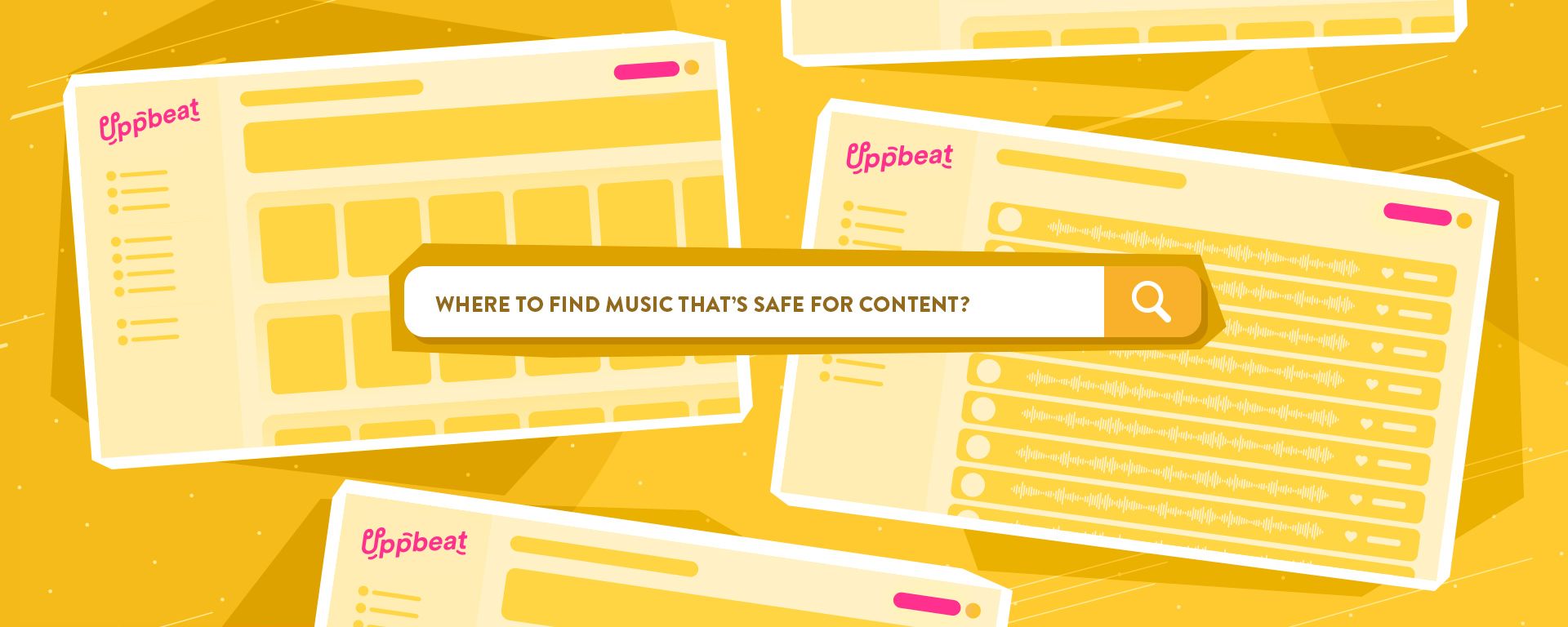 An internet search for royalty-free & copyright-free music