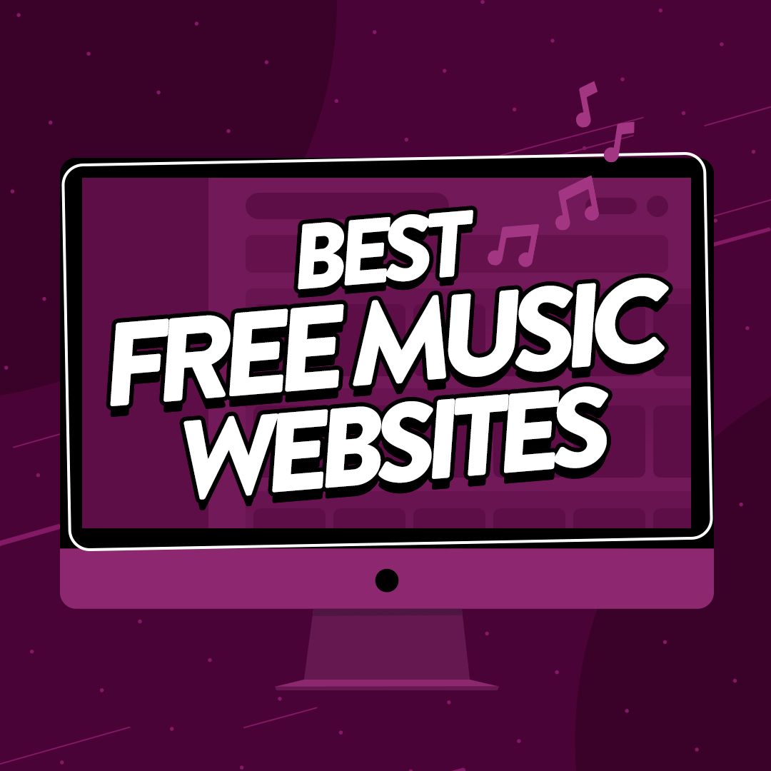 Image to accompany guide on the best free music websites for creators.